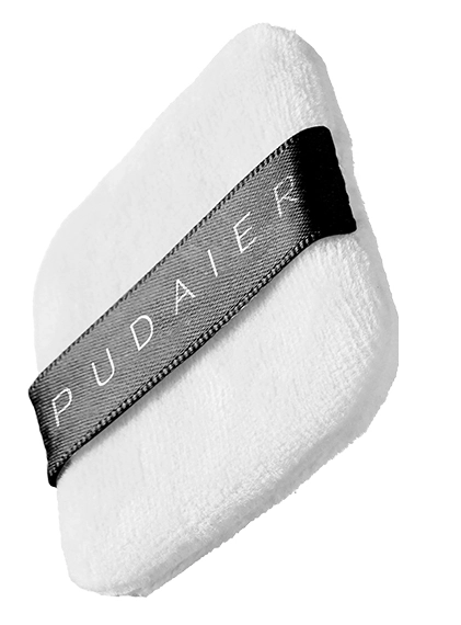 Houppette satin&eacute;e fournie application poudre AirBlur